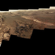 La panorámica con sus colores reales
Foto: NASA/JPL-Caltech/Cornell/ASU